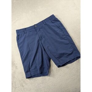 Under Armour HeatGear Mens Golf Shorts Navy Blue Loose Fit 1253487 Size 36